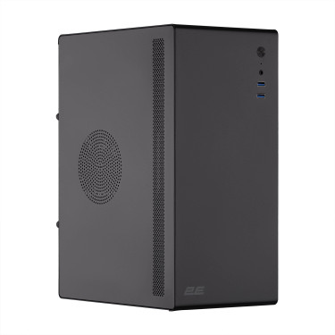 Корпус (case) Credo V200B-400 БЖ ATX400, mATX, чорний 2E (2E-V200B-400)