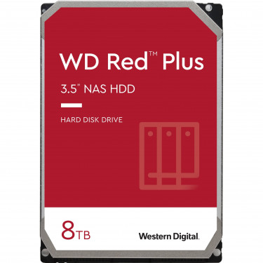 Жорсткий диск HDD Red Plus NAS 8TB, 3.5