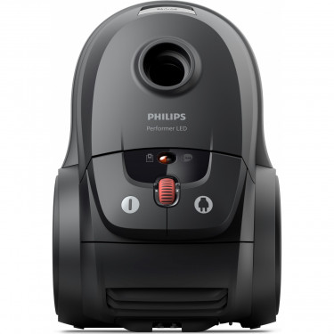 Пилосос мішковий Series 8000, 900Вт, конт пил -4л, НЕРА 13, чорний Philips (XD8122/10)