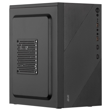 Корпус (case) TeamX TMX04 БЖ ATX400W, mATX, чорний 2E (2E-TMX04)