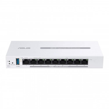 Маршрутизатор (router) ExpertWiFi EBG19P 8xGE LAN (8xPoE), 1xGE WAN,  1xUSB 3.2, 123W, BT ASUS (90IG08C0-MO3B00)