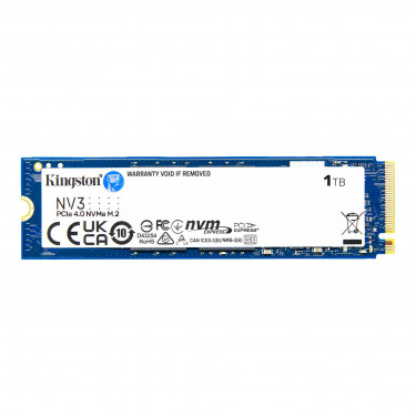 Накопичувач SSD M.2 1TB PCIe 4.0 NV3 Kingston (SNV3S/1000G)