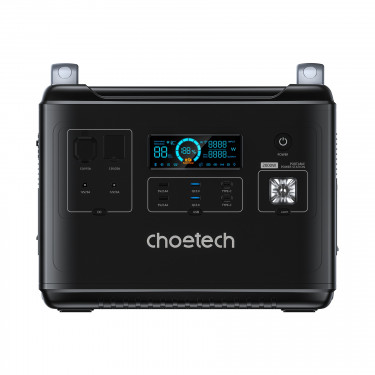 Станція зарядна 2000W з функцією ДБЖ Choetech (BS006-V3)