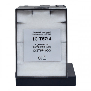 Контейнер (сумісний) для відпрацьованих чорнил Epson T6714/PXMB6 (C13T671400) з чіпом Barva (IC-T6714)