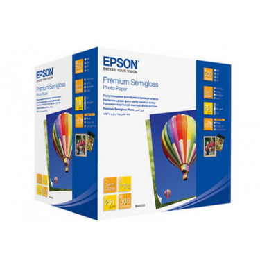 Фотопапір Premium Semigloss 10x15 см, 500 арк Epson (C13S042200)