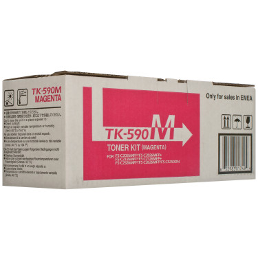 Тонер картридж TK-590M пурпуровий Kyocera Mita (1T02KVBNL0)