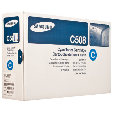 Тонер картридж CLT-C508S голубой Samsung (SU067A)