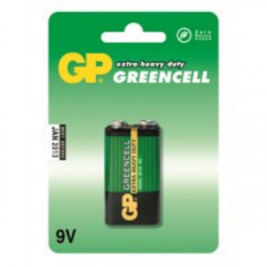 Батарейка Крона Greencell 6LF22 9V солева GP (1604GLF-2UE1)