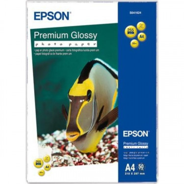 Фотопапір Premium Glossy A4, 50 арк Epson (C13S041624)