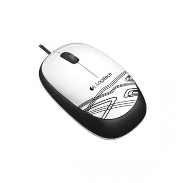 Миша USB M105, біла Logitech (910-002941/910-002944)