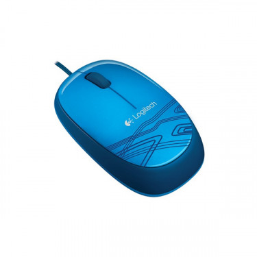 Миша USB M105, синя Logitech (910-003105/910-003114)