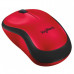 Миша бездротова M220, червона Logitech (910-004880) Фото 1