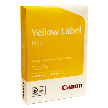 Папір офісний Canon Yellow Label A4, 80 г/м, 500 арк, Клас C Mondi (6821B001/5897A022)