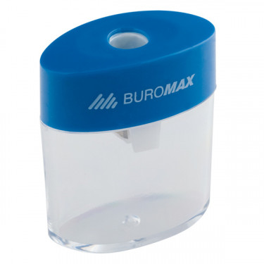 Точилка пластикова з контейнером, асорті Buromax (BM.4752)
