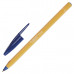 Набір масляних ручок 4 шт, 0,36 мм, сині Orange BIC (3086121601217) Фото 1