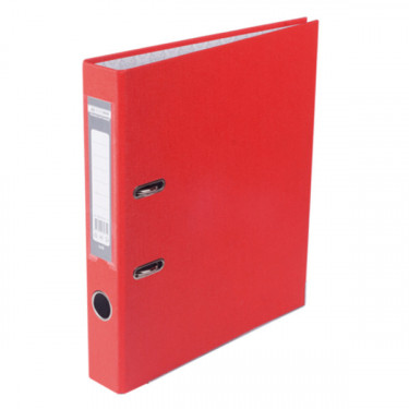 Папка-реєстратор А4, 50 мм, PP, червона Lux Buromax (BM.3012-05c)