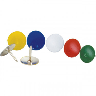 Кнопки кольорові 100 шт Buromax (BM.5104)