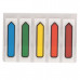 Закладки пластикові Стрілки 45x12 мм, 5 кольорів по 20 арк, асорті Neon Buromax (BM.2304-98) Фото 1