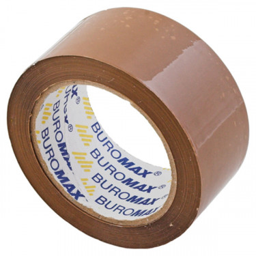 Скотч пакувальний 48мм x 90м х 45мкм, коричневий Buromax (BM.7025-01)
