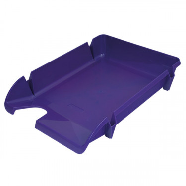 Лоток пластиковий, горизонтальний, фіолетовий Компакт Арніка (80608)