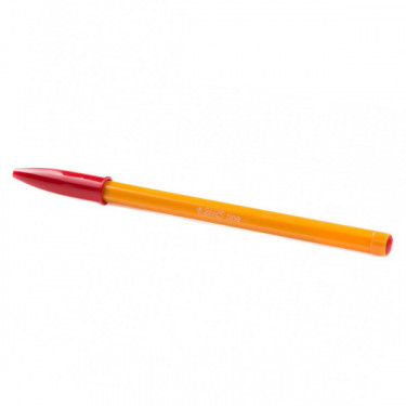 Ручка масляна 0,36 мм, червона Orange BIC (3086121101120)