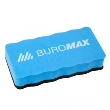 Губка для сухостиральних дошок з магнітом, синя Buromax (BM.0074-02)