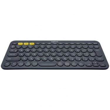 Клавіатура бездротова K380 Bluetooth, темно-сіра Logitech (920-007584)
