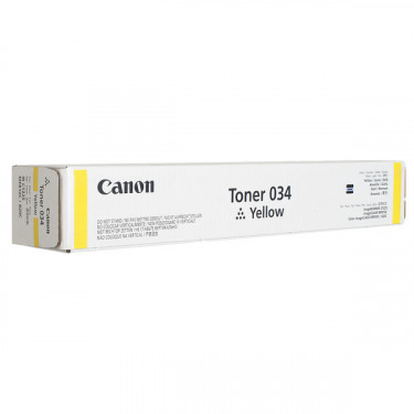 Тонер картридж 034 жовтий Canon (9451B001)