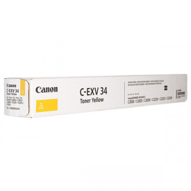 Тонер картридж C-EXV34 жовтий Canon (3785B002)