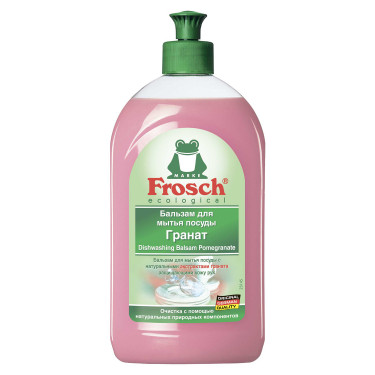 Бальзам для миття посуду Frosch Гранат 500 мл (4001499115233)