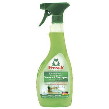 Очищувач для ванни та душу Frosch з виноградною кислотою 500 мл (4009175170941)