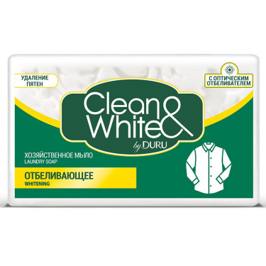 Мило господарське Duru Clean White Відбілююче 125 г (8690506475093)
