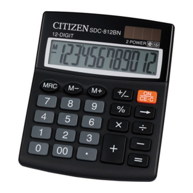 Калькулятор SDC-812BN 12 розрядів Citizen (SDC-812B)