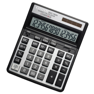 Калькулятор SDC-760 16 розрядів Citizen (SDC-760)