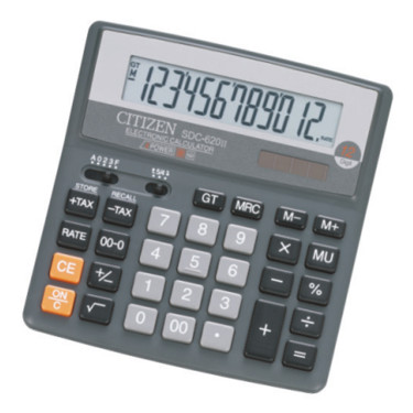 Калькулятор SDC-620 12 розрядів Citizen (SDC-620)