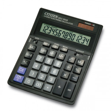 Калькулятор SDC-554S 14 розрядів Citizen (SDC-554S)