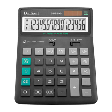 Калькулятор BS-999В 16 розрядів Brilliant (BS-999)