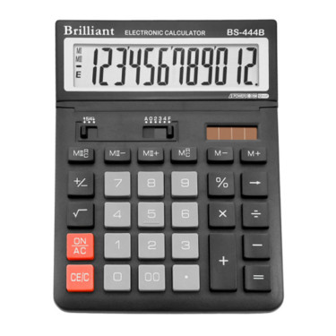Калькулятор BS-444В 12 розрядів Brilliant (BS-444B)