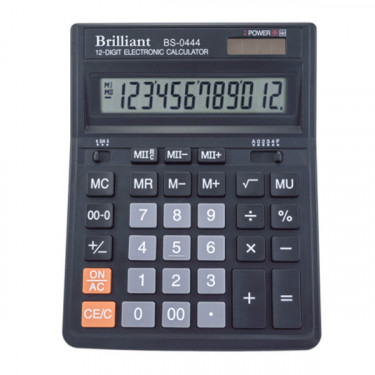Калькулятор BS-0444 12 розрядів Brilliant (BS-0444)