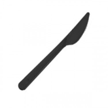 Ножі чорні, склопластик, 100 шт Bittner (13452)