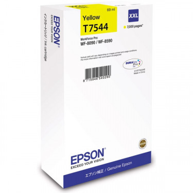 Картридж T754440 XXL жовтий Epson (C13T754440)