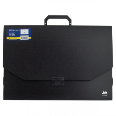 Портфель пластиковий A3/32 мм на 1 відділення, чорний Professional Buromax (BM.3725-01)