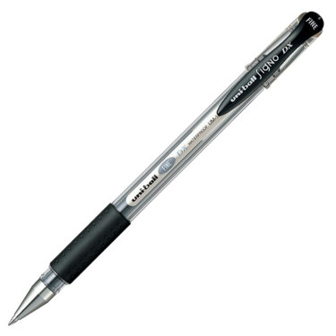 Ручка гелева UNI Signo DX 0.7 мм Чорна (UM-151.(07).Black)