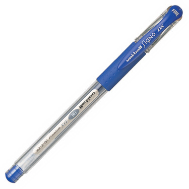 Ручка гелева UNI Signo DX 0.7 мм Синя (UM-151.(07).Blue)