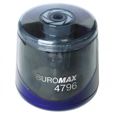 Точилка автоматична з контейнером, синя Buromax (BM.4796)