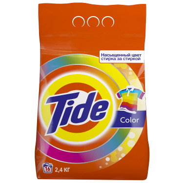 Порошок для прання 2,4 кг Color Tide (8001090434524)