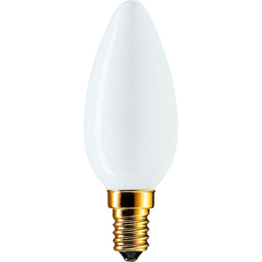 Лампа розжарювання Philips E14 60W 230V B35 WH 1CT/10X10F Soft (921501244204/8711500034175)