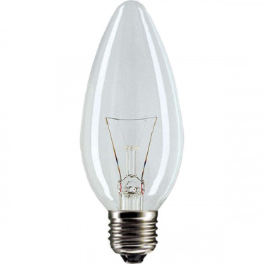 Лампа розжарювання 1CT/10X10F Stan E27, 40W, 230V, B35 CL Philips (921492044218/8711500056696)