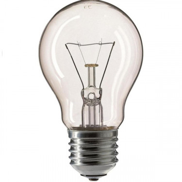 Лампа розжарювання 1CT/12X10F Stan Pila E27, 60W, 230V, A55 CL Philips (926000006685)