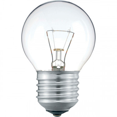 Лампа розжарювання 1CT/10X10F Stan E27, 60W, 230V, P45 CL Philips (926000005857)